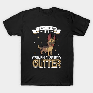 German Shepherd glitter T-Shirt